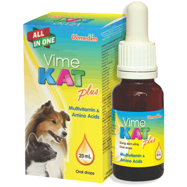 VEMEDIM - Tăng sức đề kháng chim, gà, chó mèo Vimekat plus