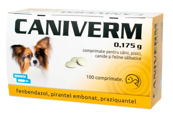 CANIVERM - Thuốc xổ giun chó mèo