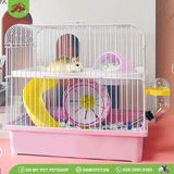 Lồng Hamster 2 tầng nhà vòm