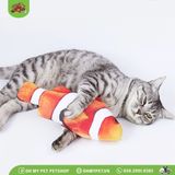 Cá Nemo bông catnip đồ chơi mèo | OMP