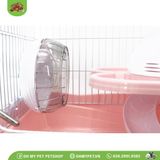Lồng Hamster gấu 2 tầng