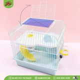 Lồng Hamster 2 tầng nhà vòm