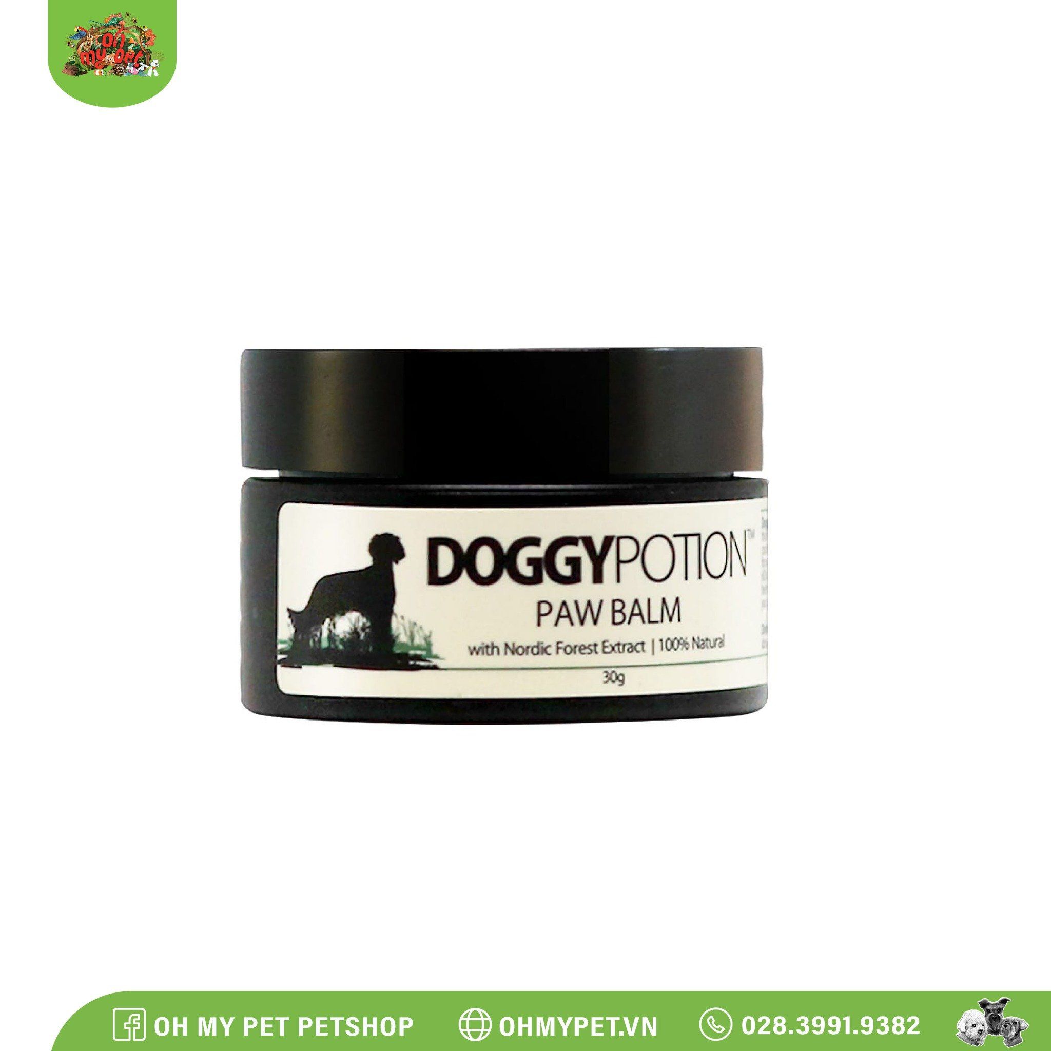 Kem dưỡng da chân chó mèo | Doggy Potion Paw Balm 30gr