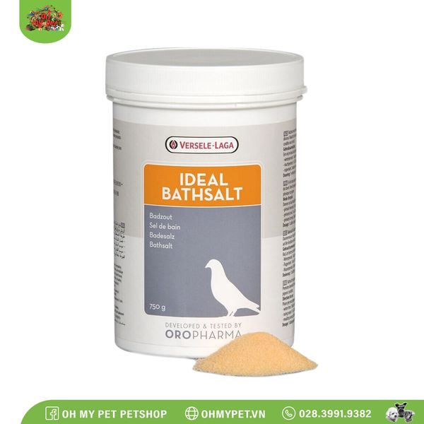 Versele Laga Oropharma Ideal Bath Salt muối tắm chim 1kg – Ohmypet Petshop