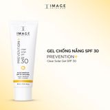 Gel chống nắng trong suốt kháng nước Image Prevention Clear Solar Gel SPF 30