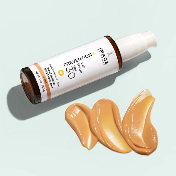 Serum chống nắng, che khuyết điểm, làm đều màu da - Image Prevention Sun Serum SPF 30 Tinted- 28.3G