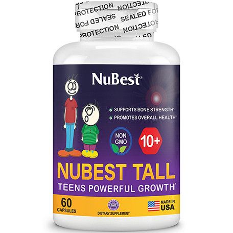 NUBEST TALL 10+ VIÊN UỐNG HỖ TRỢ TĂNG CHIỀU CAO CHO TRẺ TỪ 10 TUỔI