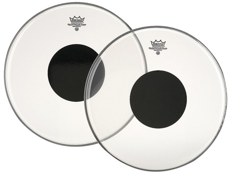 Mặt trống Tom / Snare Drum Head Remo CS-0312-10, Controlled Sound, Clear, 1-ply 12
