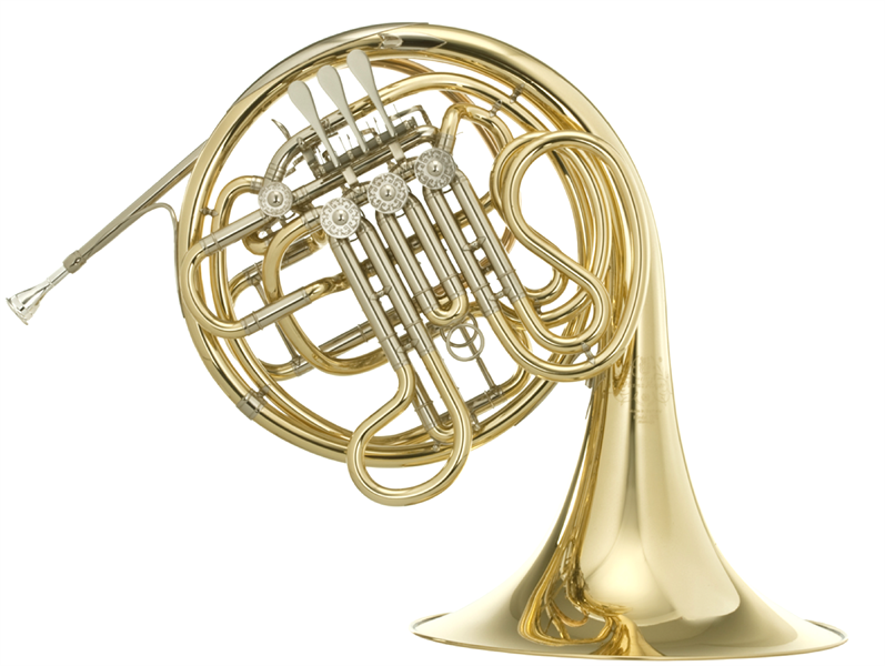 Kèn cor French horn F/Bb Hoyer 681NSA-L, nickel Silver, detachable bell, finish laquer