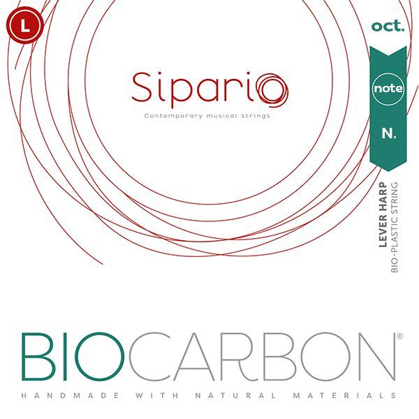  Dây đàn Lever harp Sipario Biocarbon 2 OCT D 