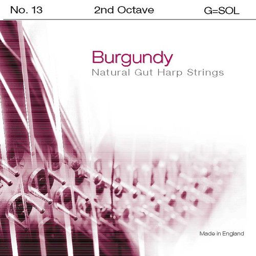 Dây đàn Pedal harp Bow Brand Burgundy Natural Gut 2ST OCT G