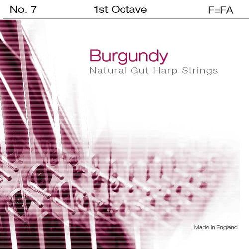 Dây đàn Pedal harp Bow Brand Burgundy Natural Gut 1ST OCT E