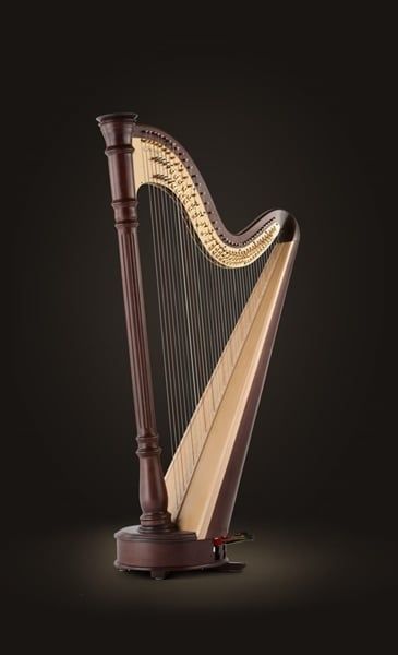 Đàn harp Chicago Petite 40 Strings Natural