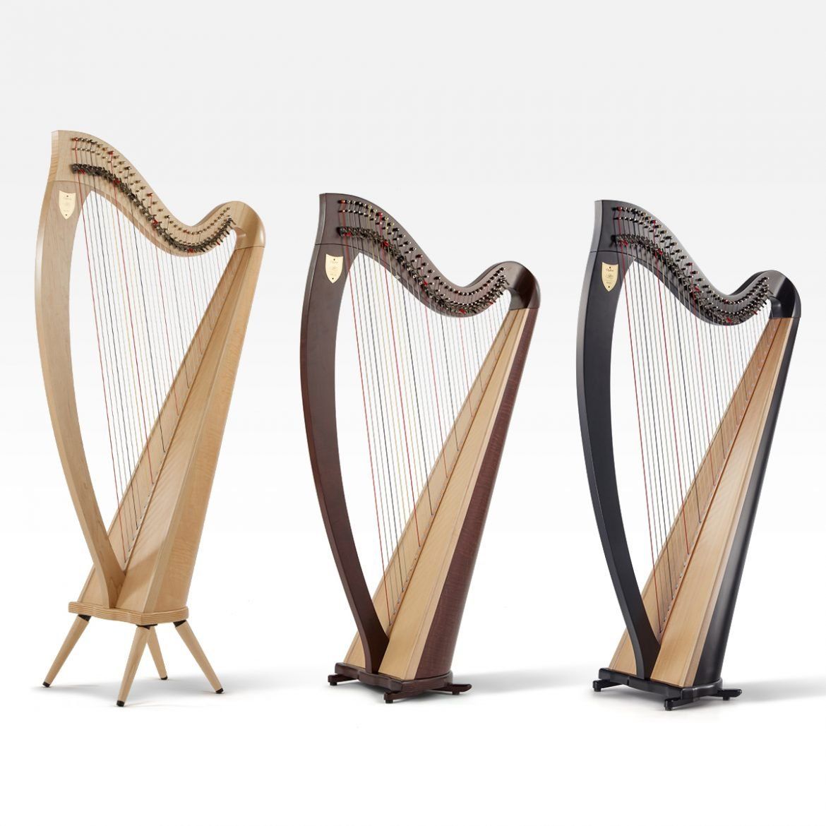Đàn Harp Lever Lyon & Healy Ogden Ebony