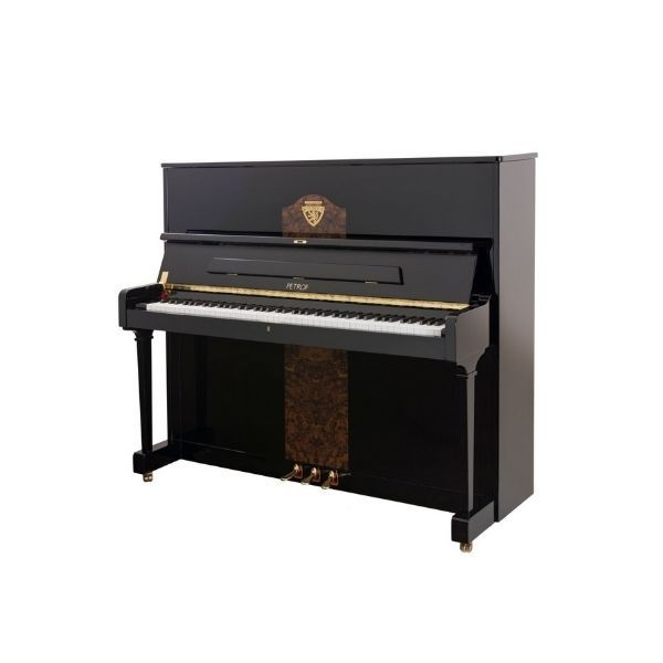  Upright Piano Petrof Special Collection Walnut Root 