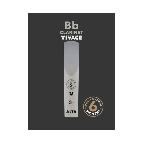 Dăm kèn Saxophone Bb Clarinet Silverstein Vivace 3+
