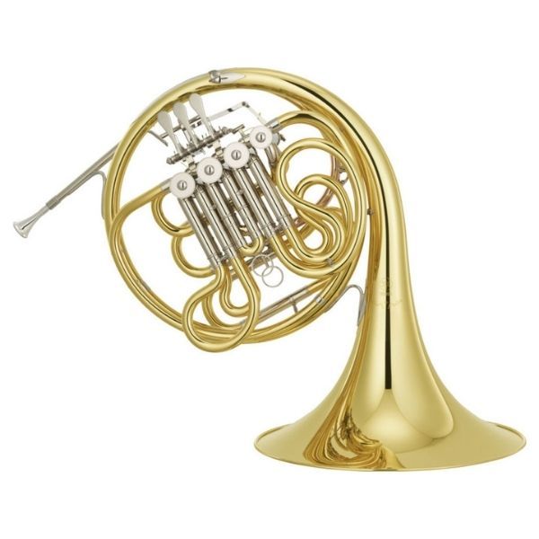 Kèn French Horn F Bb Yamaha YHR671, Brass, Double Horn, Laquered