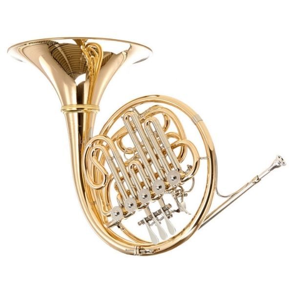 Kèn French Horn Bb A F Hoyer 706A-L, Brass, detachable Bell, Laquered