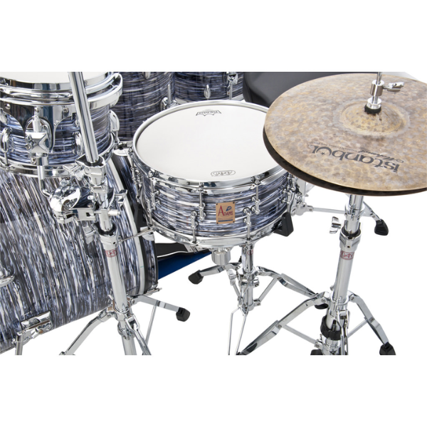 Shellset Adams 30th Anniversary Rock set 5-parts, 22-10-12-14-16, Black Oyster 2 (exclusive Cymbals and hardware)