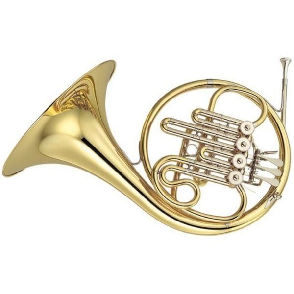 Kèn French Horn Bb A Yamaha YHR322, Brass, Single Horn, Laquered