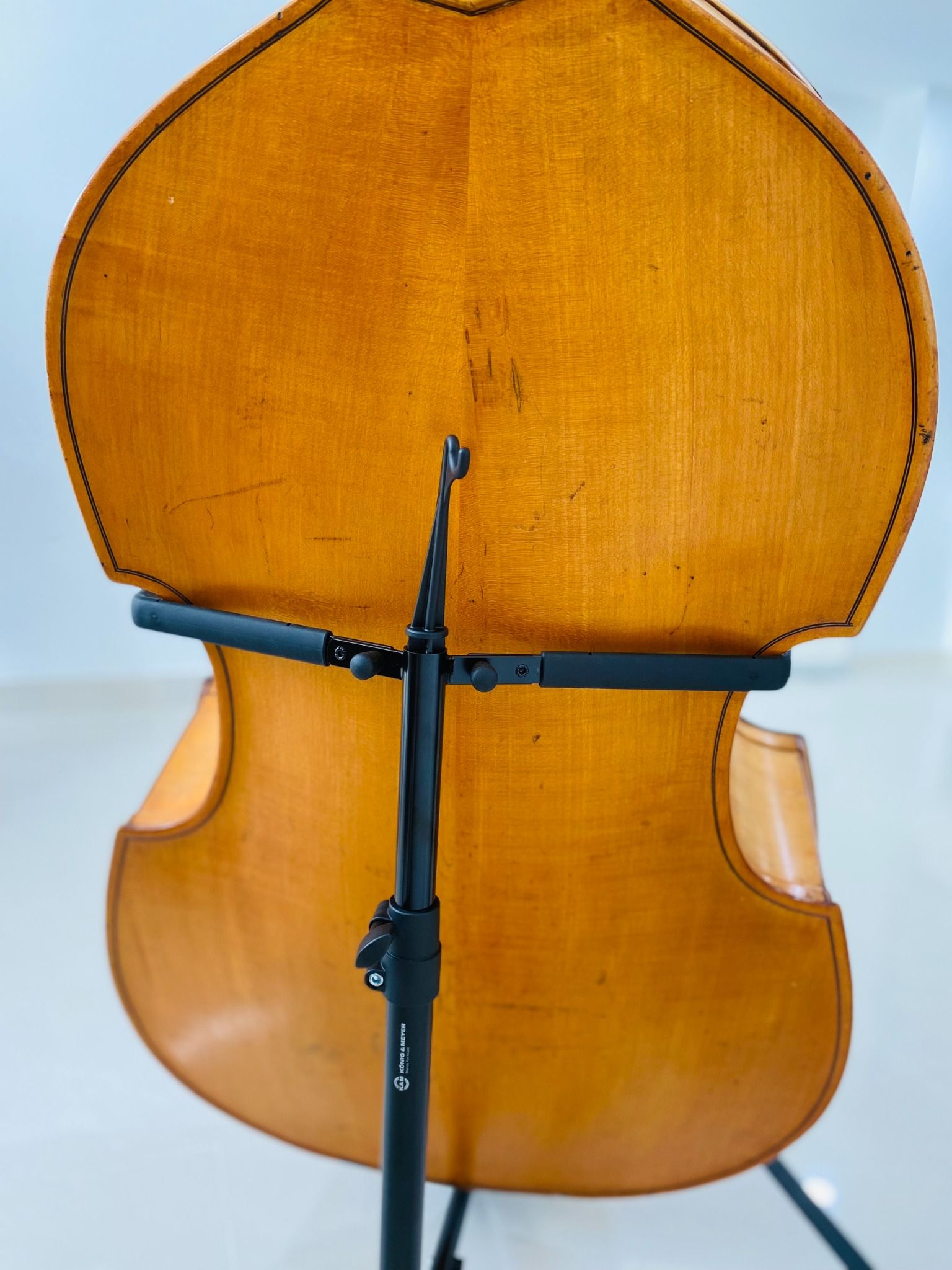 Đàn Contrabass Knooren (Bao gồm Cover, Bow, Rosin, Dây đàn Pirastro, Hộp cứng gỗ)