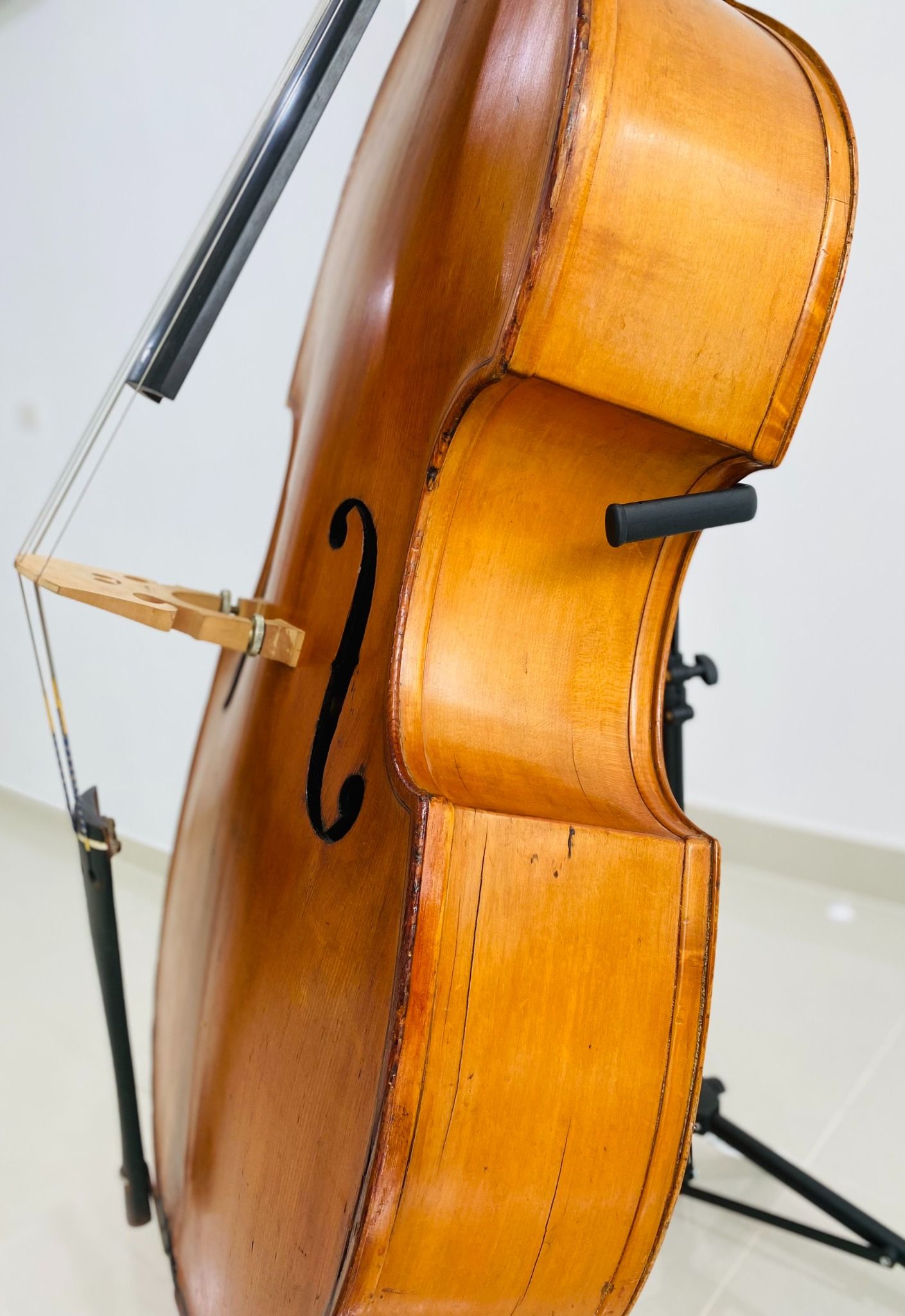 Đàn Contrabass Knooren (Bao gồm Cover, Bow, Rosin, Dây đàn Pirastro, Hộp cứng gỗ)