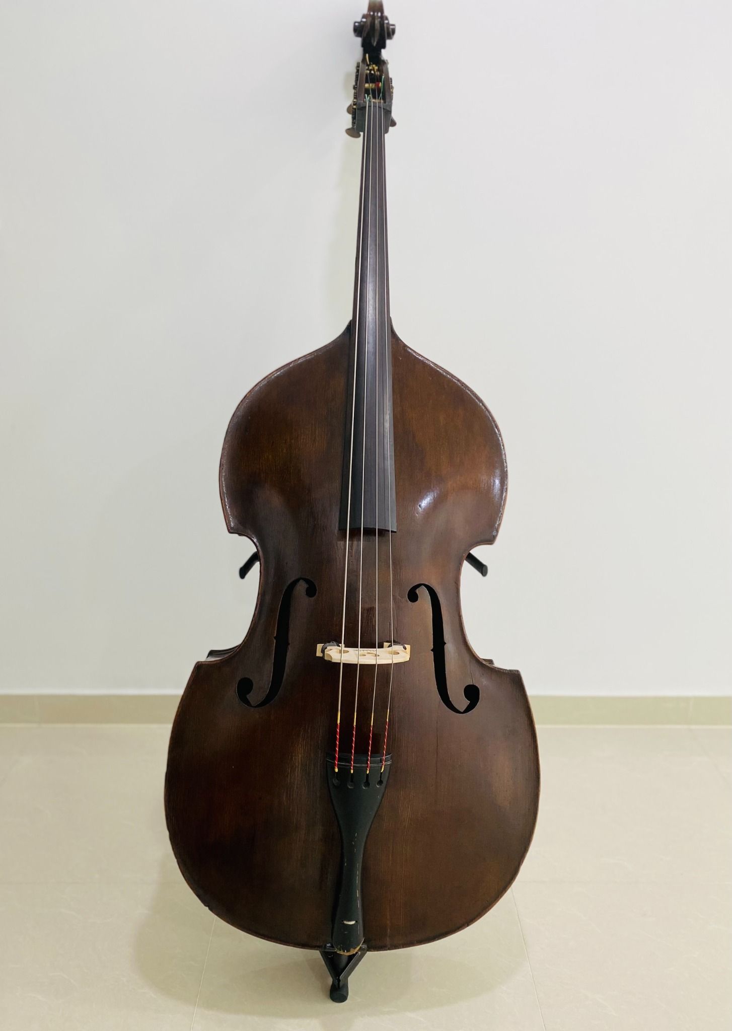  Đàn Contrabass Knooren (Bao gồm Cover, Bow, Rosin, Dây đàn Pirastro, Hộp cứng gỗ) 