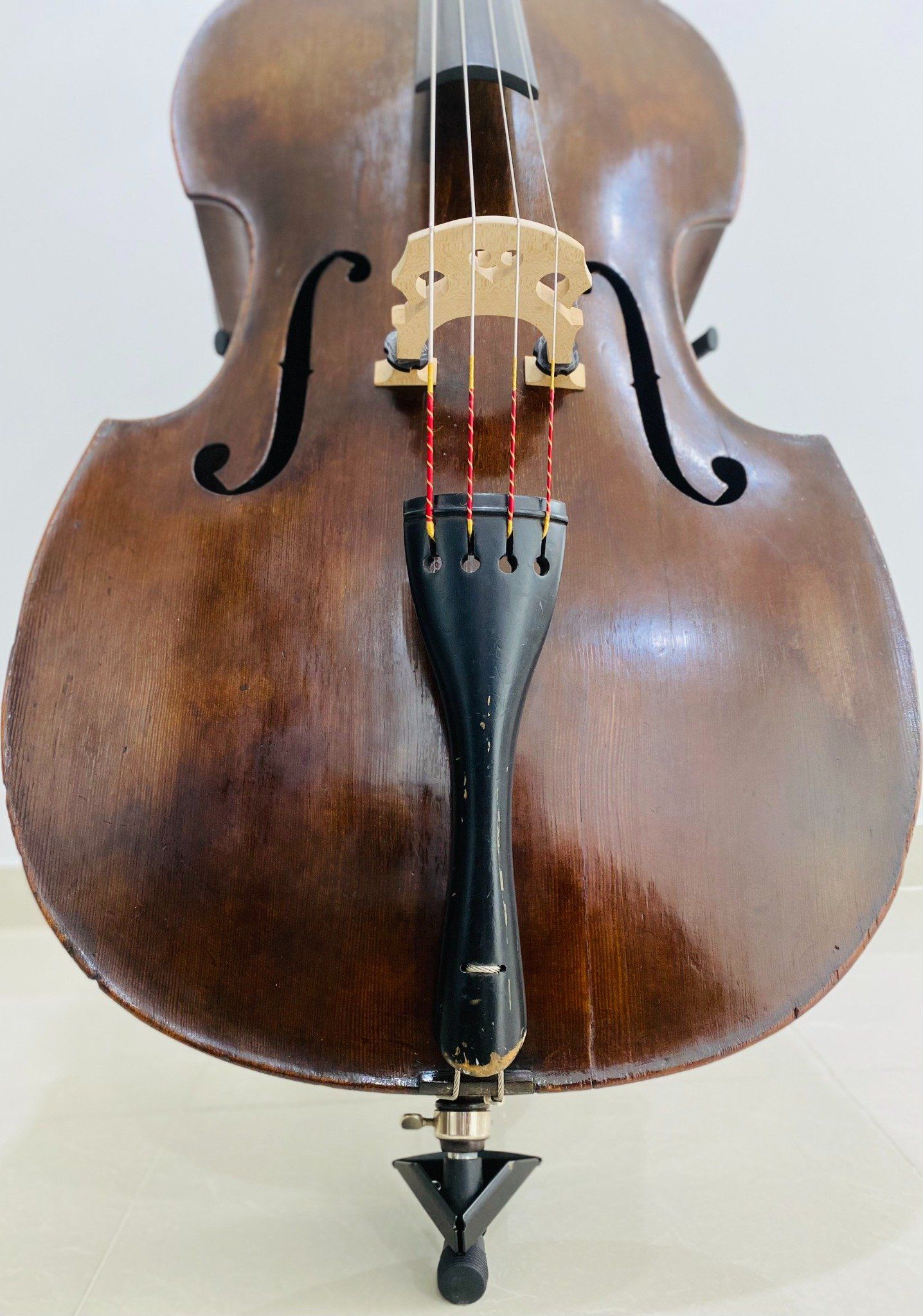  Đàn Contrabass Knooren (Bao gồm Cover, Bow, Rosin, Dây đàn Pirastro, Hộp cứng gỗ) 