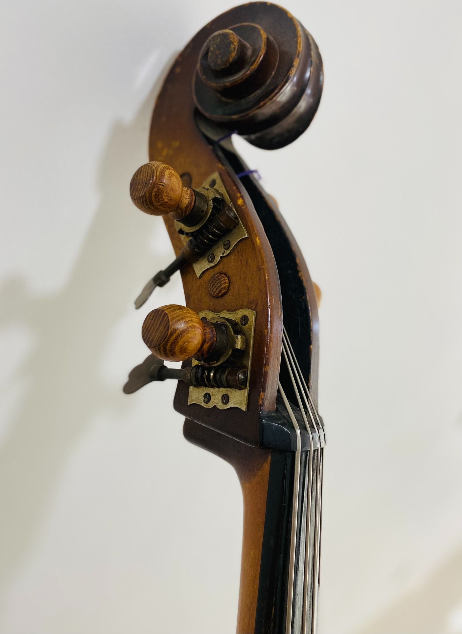  Đàn Contrabass Knooren (Bao gồm Cover, Bow, Rosin, Dây đàn Pirastro, Hộp cứng gỗ) 