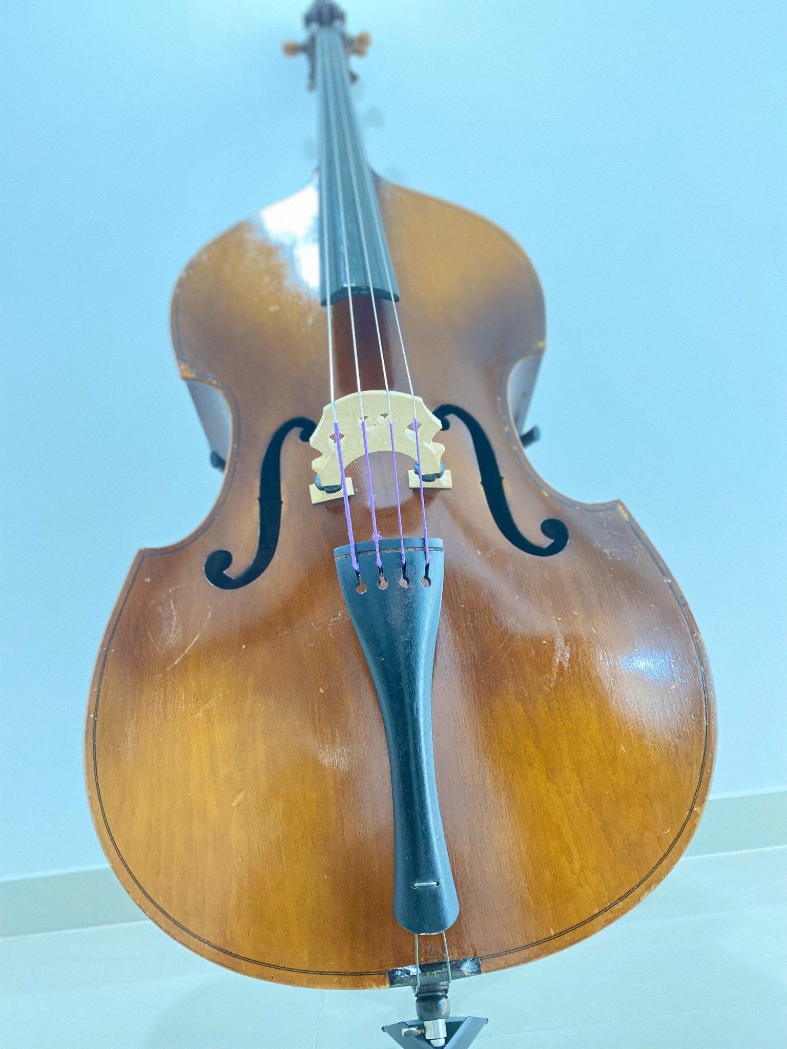  Đàn Contrabass Knooren (Bao gồm Cover, Bow, Rosin, Dây đàn Pirastro, Hộp cứng gỗ) 