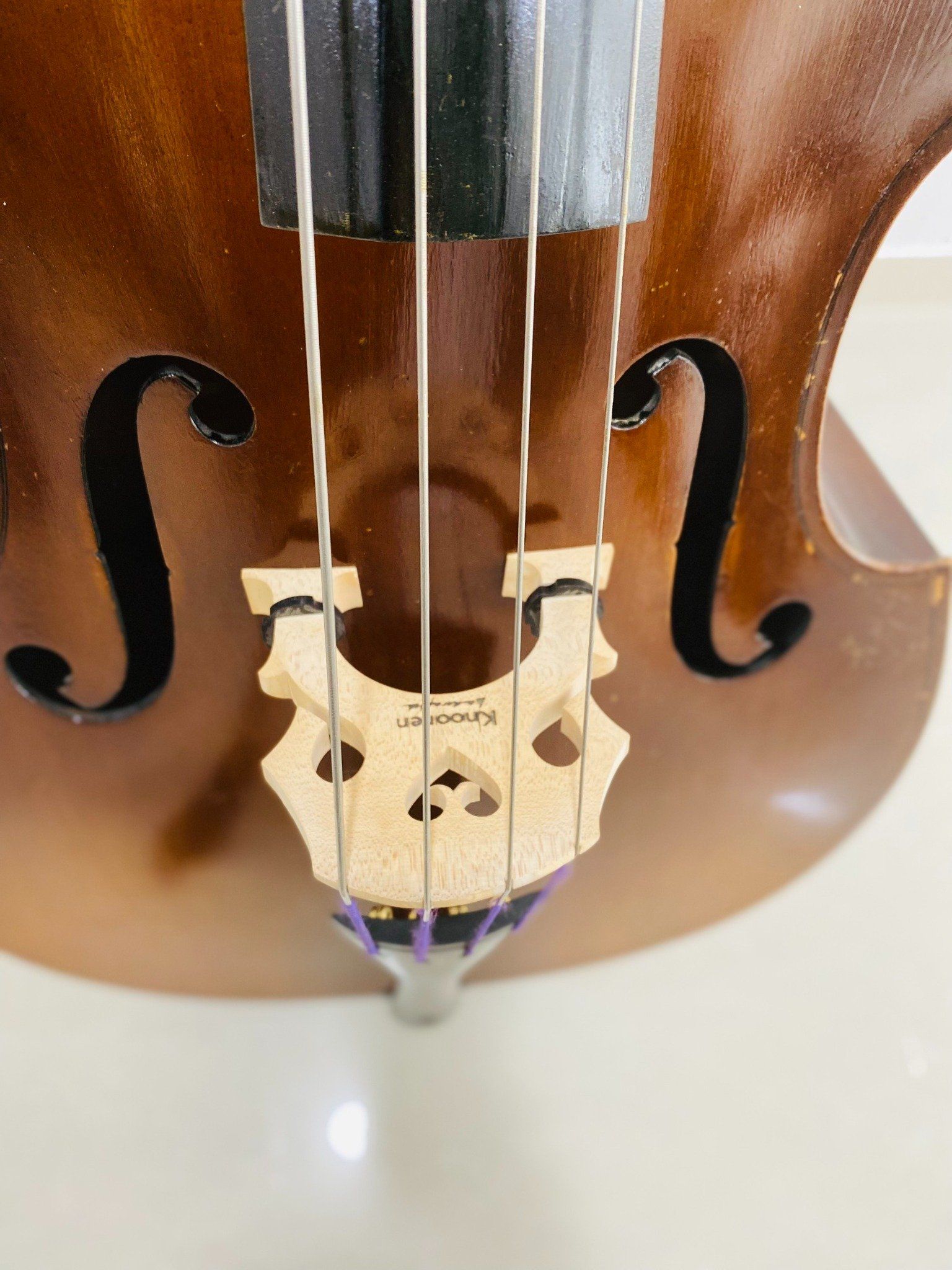 Đàn Contrabass Knooren (Bao gồm Cover, Bow, Rosin, Dây đàn Pirastro, Hộp cứng gỗ)