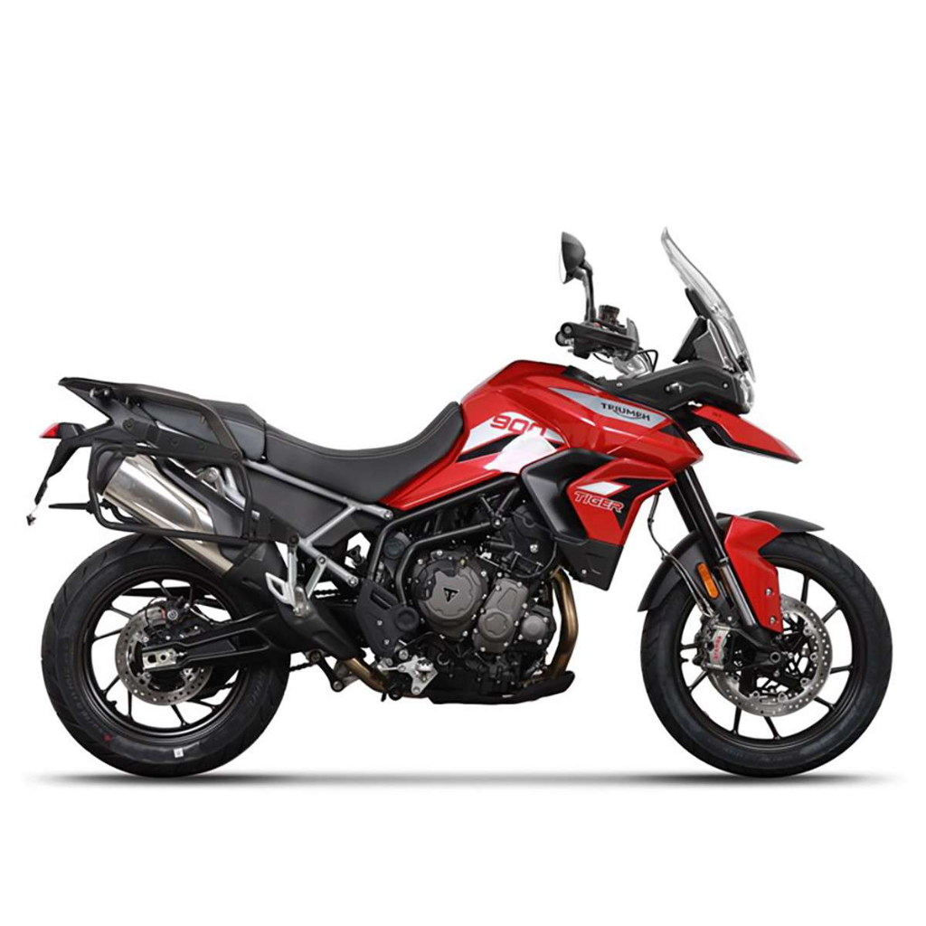 BỘ KHUNG LẮP THÙNG 02 BÊN - 4P SYSTEM TRIUMPH TIGER 900/GT/RALLY