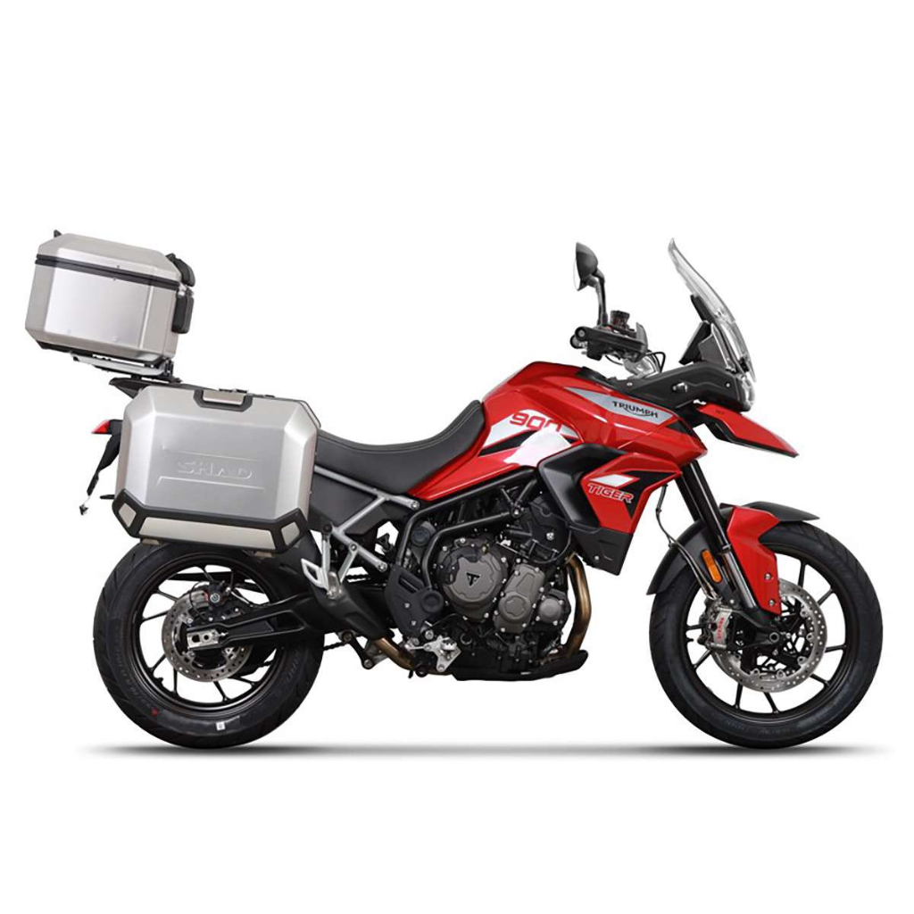 BỘ KHUNG LẮP THÙNG 02 BÊN - 4P SYSTEM TRIUMPH TIGER 900/GT/RALLY