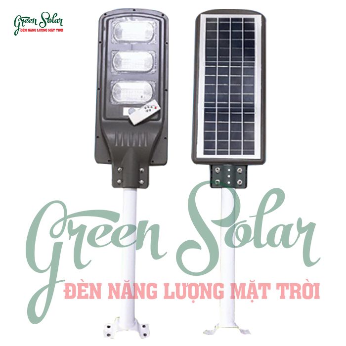  Đèn đường năng lượng mặt trời 90W – Tặng kèm ống trụ 