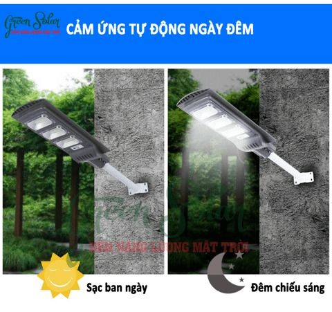 Đèn đường năng lượng mặt trời 30W 60W 90W 200W 300W – Tặng kèm ống trụ