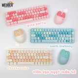  Bộ bàn phím không dây & chuột Silent MOFII Candy Mini dành cho Laptop, iPad, PC v.v 