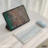  Bộ Bàn Phím và Chuột Bluetooth Không Dây Siêu Mỏng Nhẹ Dành Cho iPad Pro 11, Air4, Gen 5/6/7/8/9, Laptop, Smartphone v.v 