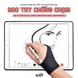  Bao tay chống chạm nhầm - Chuyên vẽ, viết trên giấy và dùng bút cảm ứng, hạn chế mồ hôi tay, co giản thoải mái 