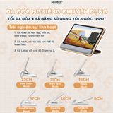  [Pro Drawing Board] Bàn vẽ kiêm giá đỡ công thái học, đệm tay chống mỏi, tăng chỉnh độ cao cho Tablet, Sách, Laptop by meober 