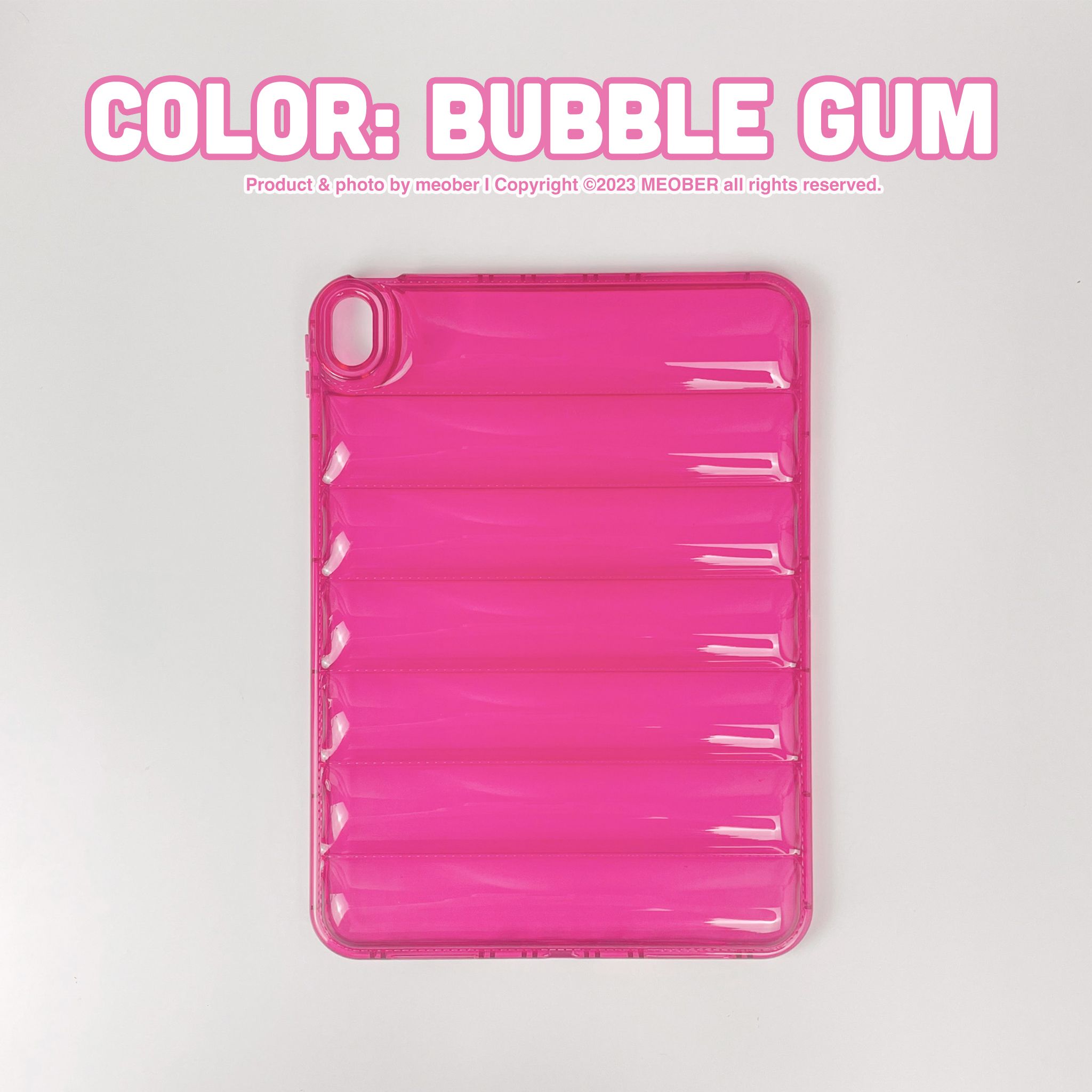 Case iPad Bomber Silicone - Thiết kế không nắp cover, nhẹ, màu sắc pastel trong suốt dành cho Gen 7/8/9 Air4/5 Pro 11