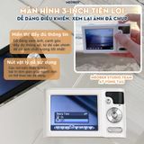  [Tặng thẻ nhớ] Máy ảnh kĩ thuật số digital mini camera v3 - quay, chụp 58MP, siêu mỏng nhỏ gọn by MèoBer 