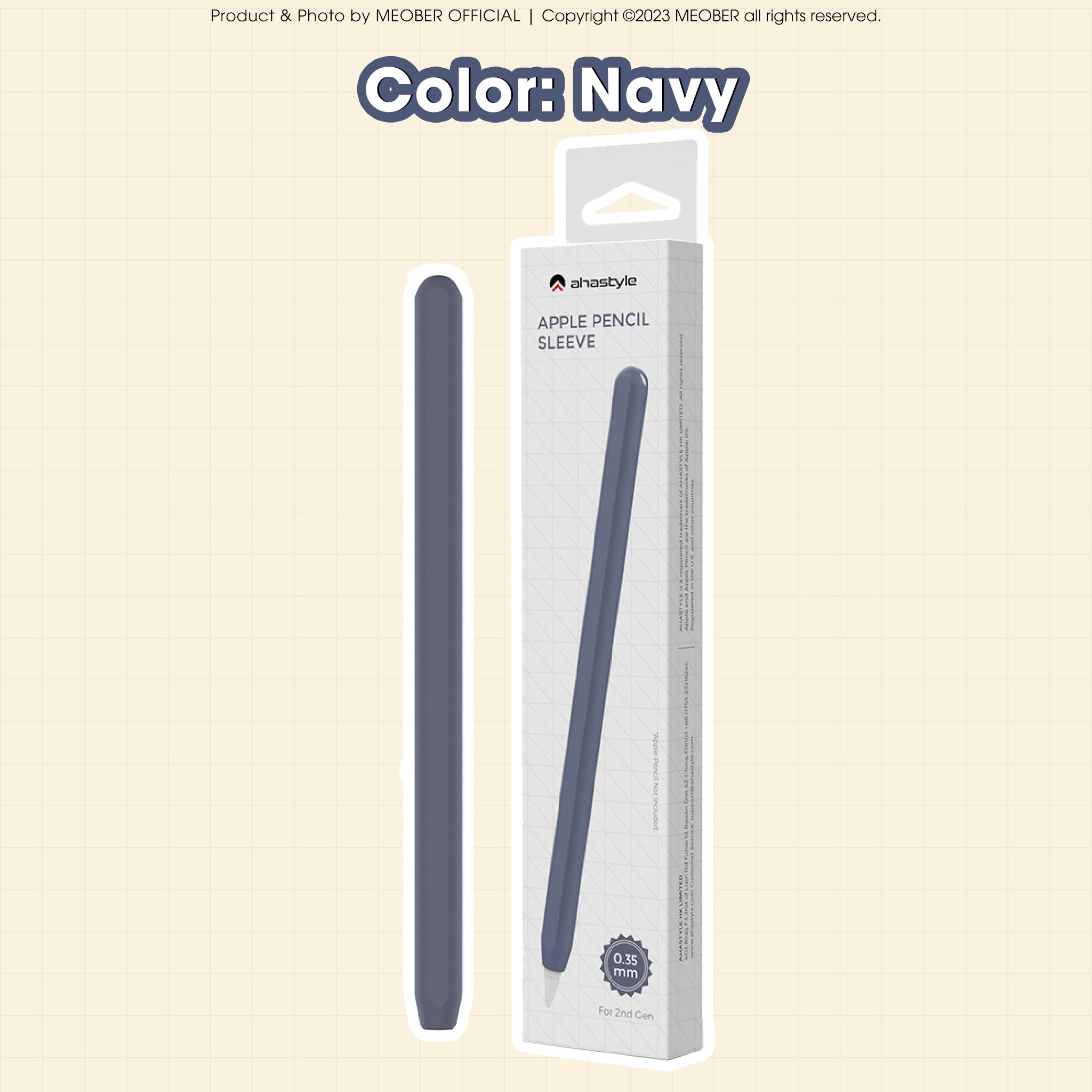 Case bọc bảo vệ bút Pencil2 Ahastyle - Siêu mỏng, vừa khay đựng bút case iPad