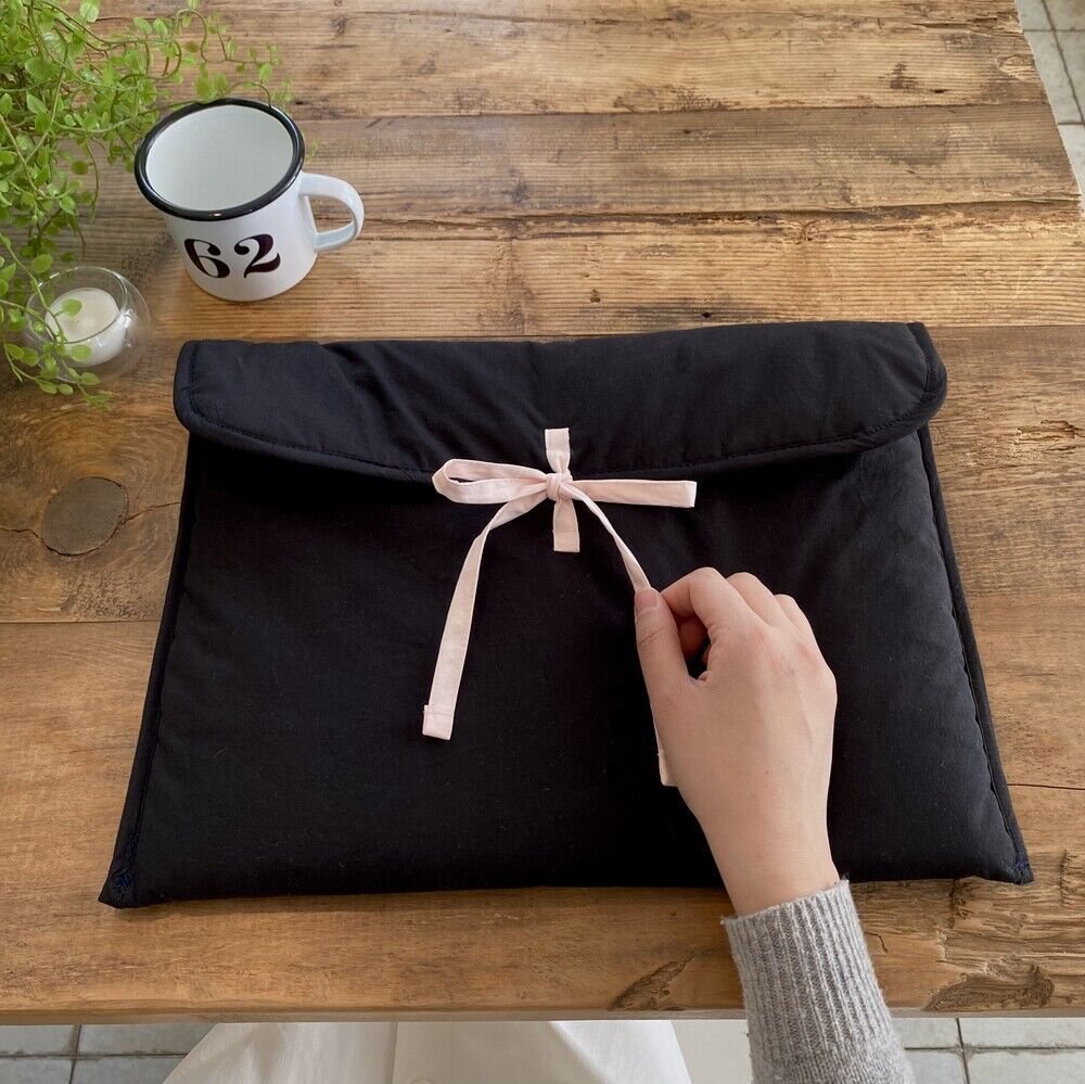  Túi chống sốc Nơ Coquette Ribbon cho iPad & Laptop - Thiết kế tối giản pastel hoạ tiết nơ dễ thương, lót đệm êm ái bảo vệ tối đa by MèoBer 