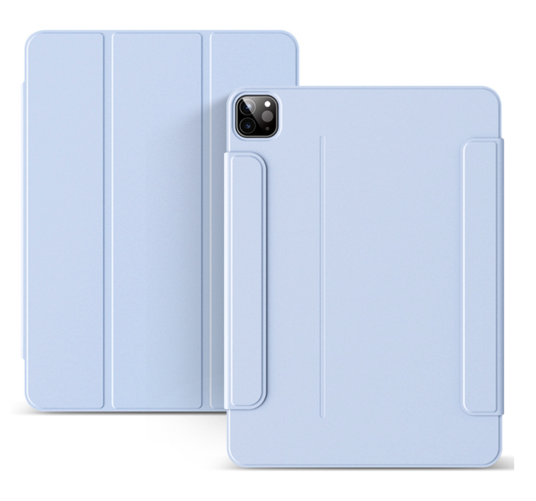 Bao da iPad nam châm tháo rời cho Pro 11, Air 4, 12.9 inch, mini 6 - Case iPad 3 mảnh hít nam châm
