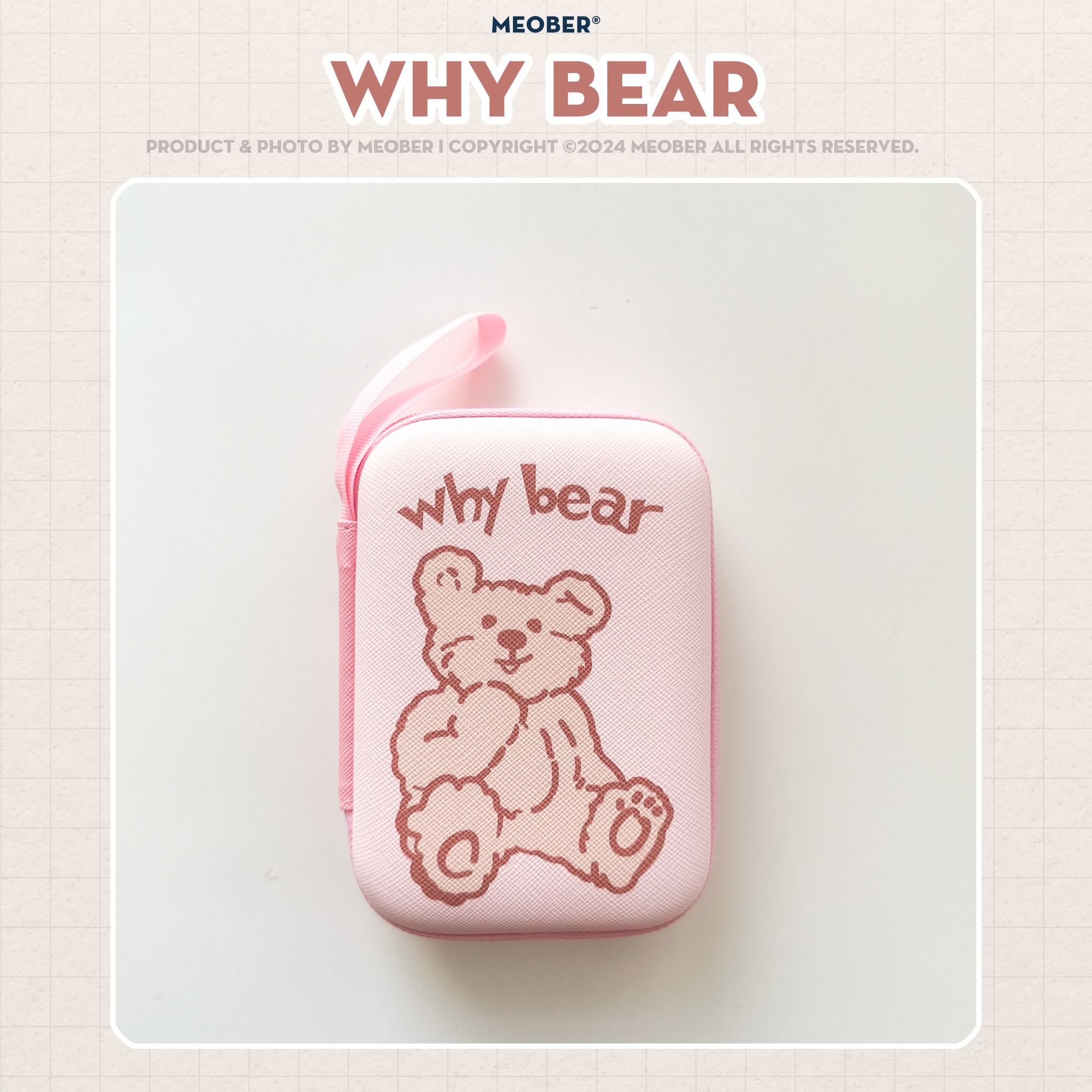 Túi đựng máy ảnh kĩ thuật số đa năng - Thiết kế họa tiết cute, chia ngăn thông minh bảo vệ tối đa cho digicam by MèoBer