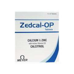 Zedcal Op Thuốc Điều Trị Loãng Xương, Thiếu Calci (Hộp 30 Viên)