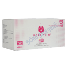 Bông Tẩy Trang Bạch Tuyết Merilynn Hộp 60 Miếng