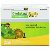 Thực Phẩm Giúp Điều Trị Cảm Ho Viêm Họng Codatux Daily (Hộp 30 Gói)