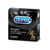 BCS Durex Kingtex (đen) hộp 3 cái