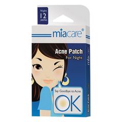 Miếng dán trị mun Miacare đêm/ Hộp 12 miếng